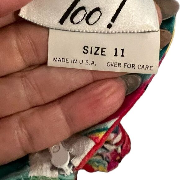 Vintage Off the shoulder floral dress - Picture 4 of 4